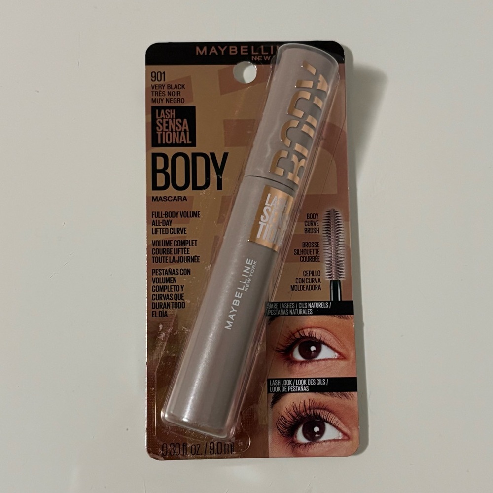Maybelline Lash Sensational Body Mascara - Very Black